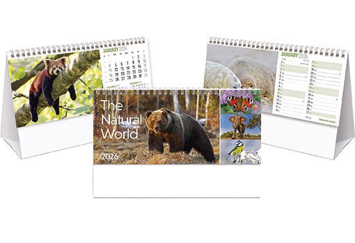 The Natural World Desk Calendar