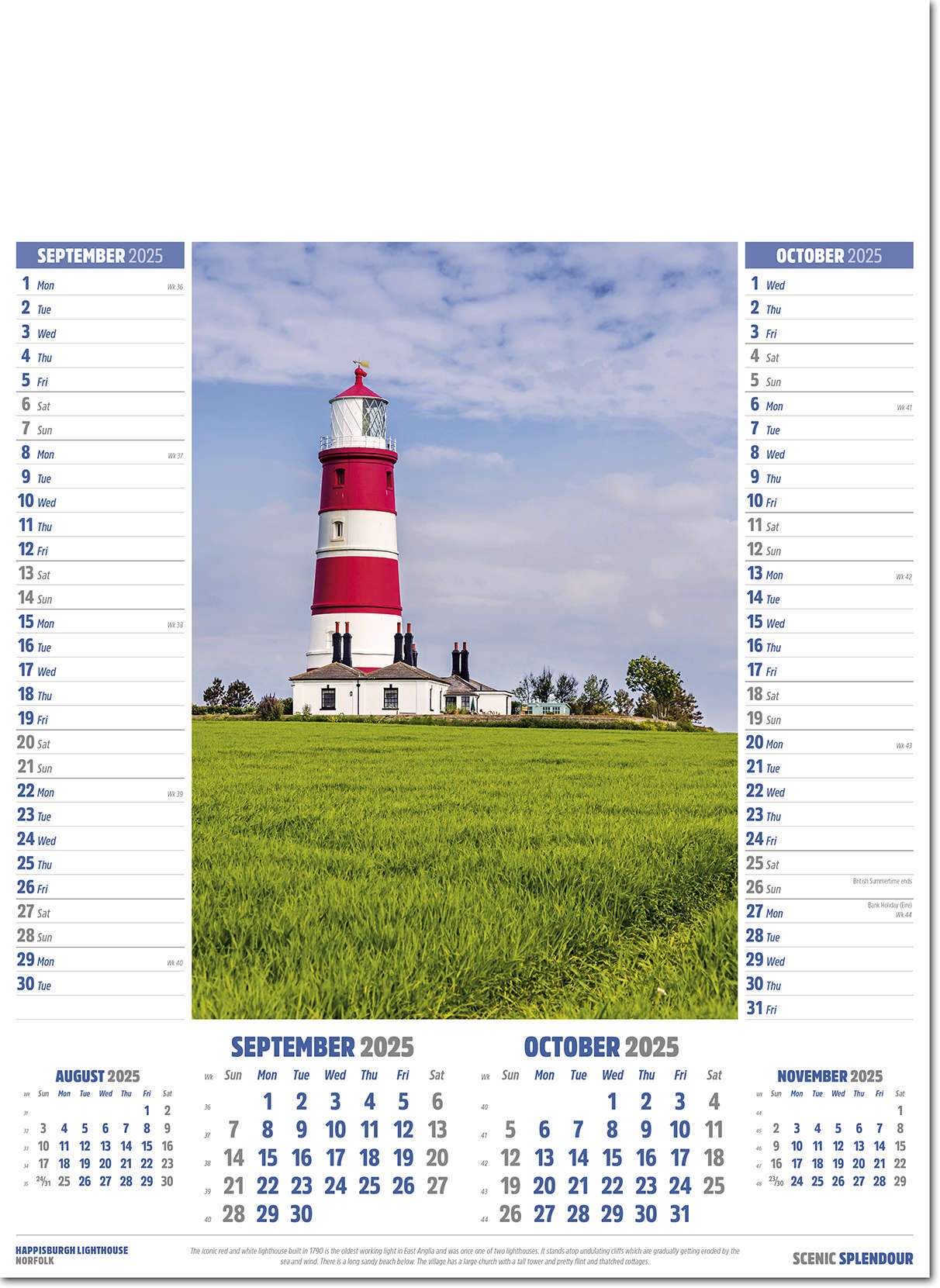 Scenic Splendour Calendar